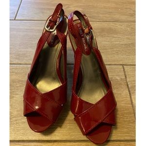 Red Audrey Brooke Heels